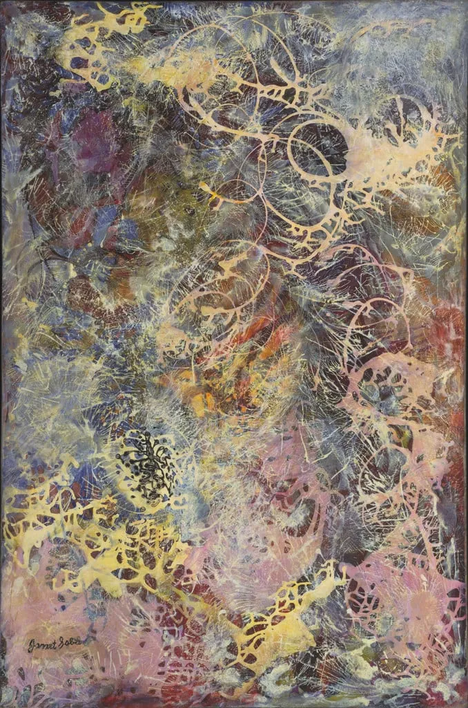 Untitled, by Janet Sobel, unspecified, 1945