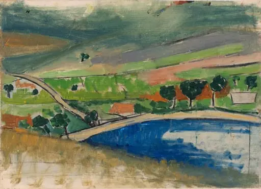 Porto Rafti landscape, by Jani-Ginnerup Chara
