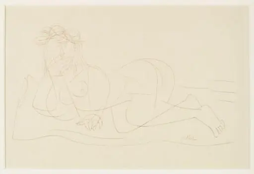 'Reclining Woman', by Jankel Adler