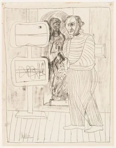 Untitled, by Jankel Adler