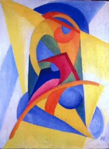 Compoziție, by János Mattis-Teutsch