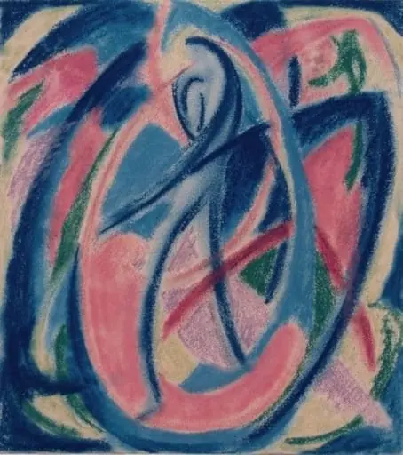 Compoziție - Flori sufletești, by János Mattis-Teutsch