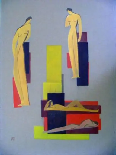 Proiect de frescă, by János Mattis-Teutsch