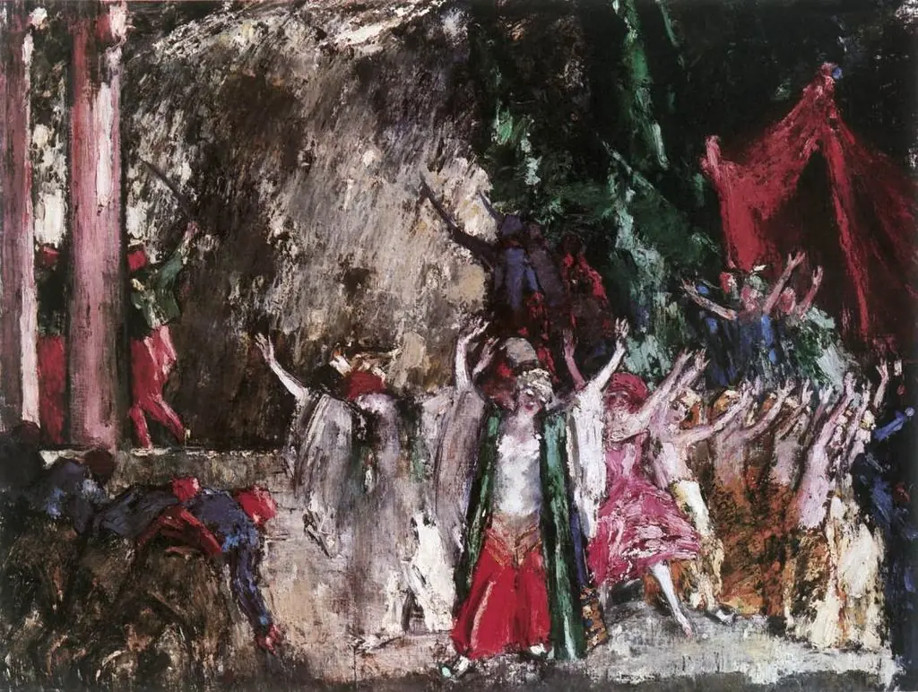 Finale (Stage Scene), by János Vaszary