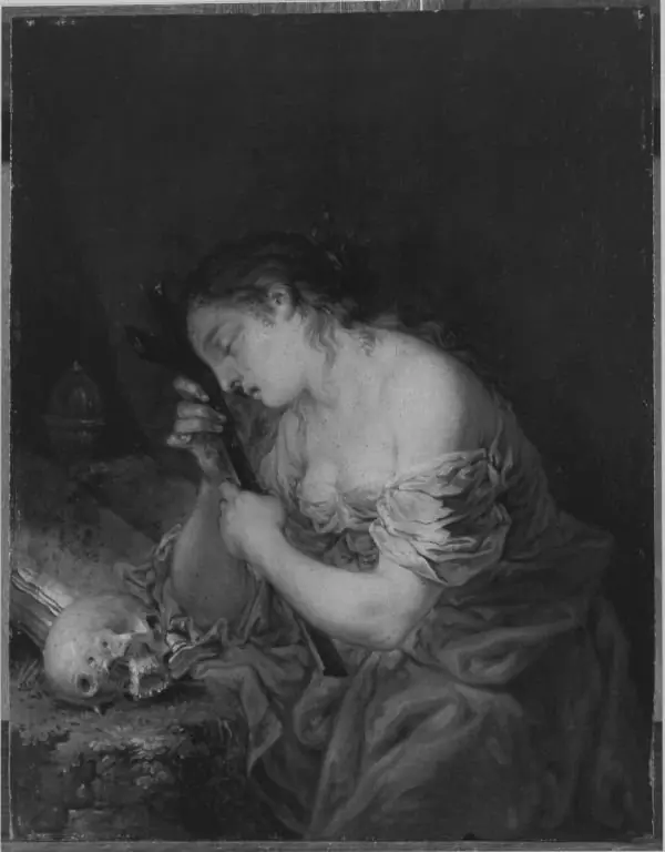 Hl. Maria Magdalena als Büßerin