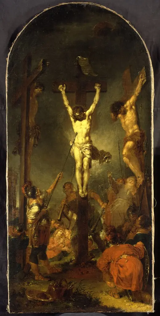 The Crucifixion of Christ, by Januarius Zick