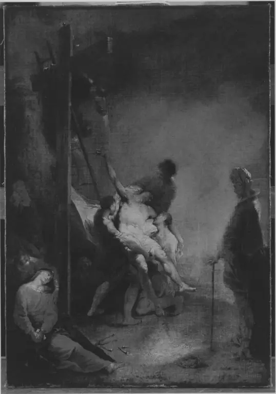 The descent from the Cross, by Januarius Zick
