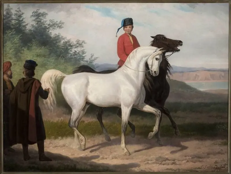 Purchase of an Arab horse, by January Suchodolski