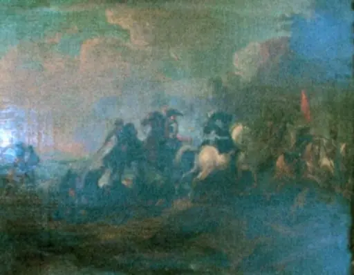 Scenă de luptă, by Jaques de Bourguignon