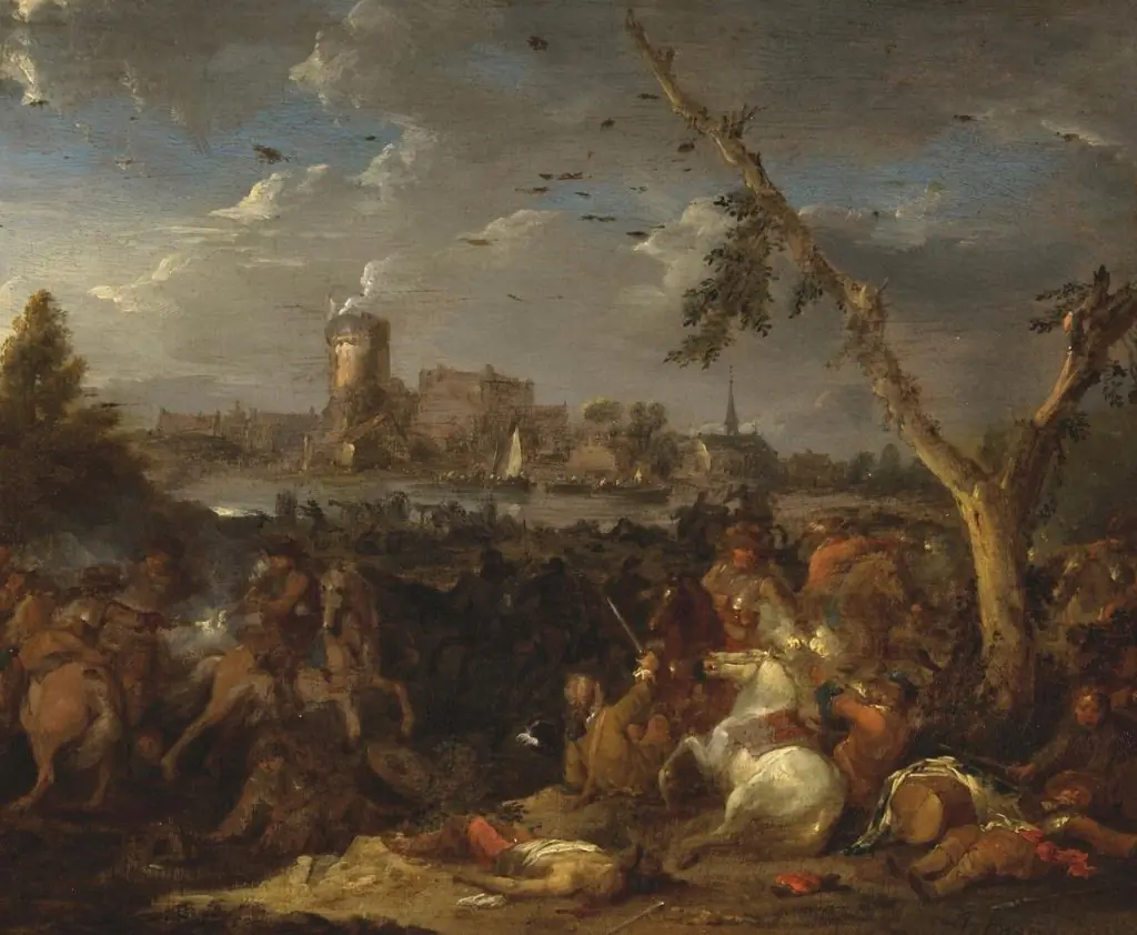 Battle-piece, by Jasper Broers