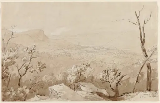 A View from Bald Mountain, Orange County, N.Y., by Jasper Francis Cropsey
