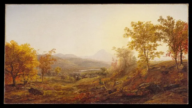 Autumn at Mount Chocorua, by Jasper Francis Cropsey, 1850
