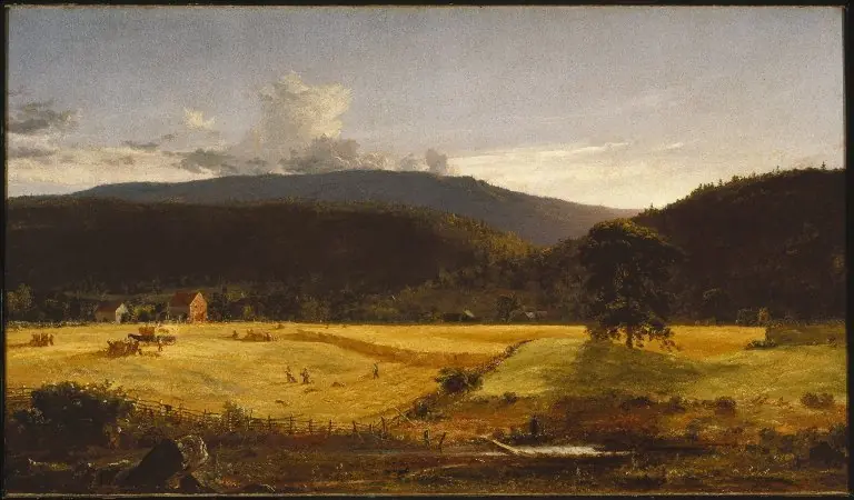 Bareford Mountains, West Milford, New Jersey, by Jasper Francis Cropsey, 1850