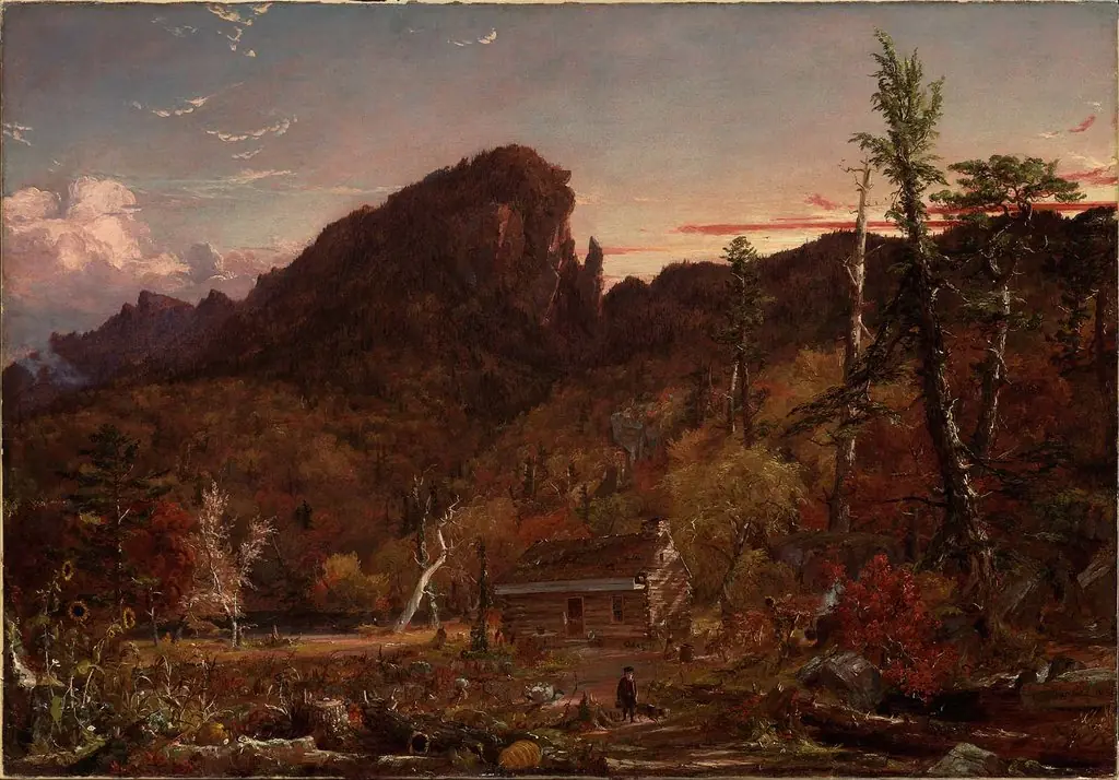 Eagle Cliff, New Hampshire, by Jasper Francis Cropsey