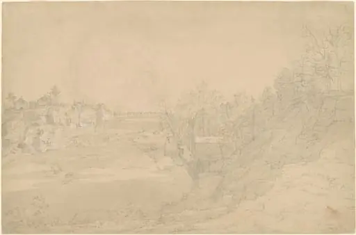 James McCullough's Leadmill, by Jasper Francis Cropsey
