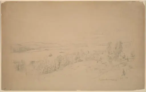 The Hudson River at Hastings, by Jasper Francis Cropsey