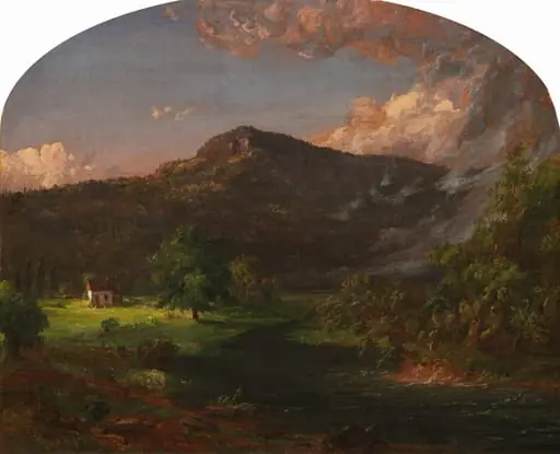 Tourn Mountain, Head Quarters of Washington, Rockland Co., New York, by Jasper Francis Cropsey
