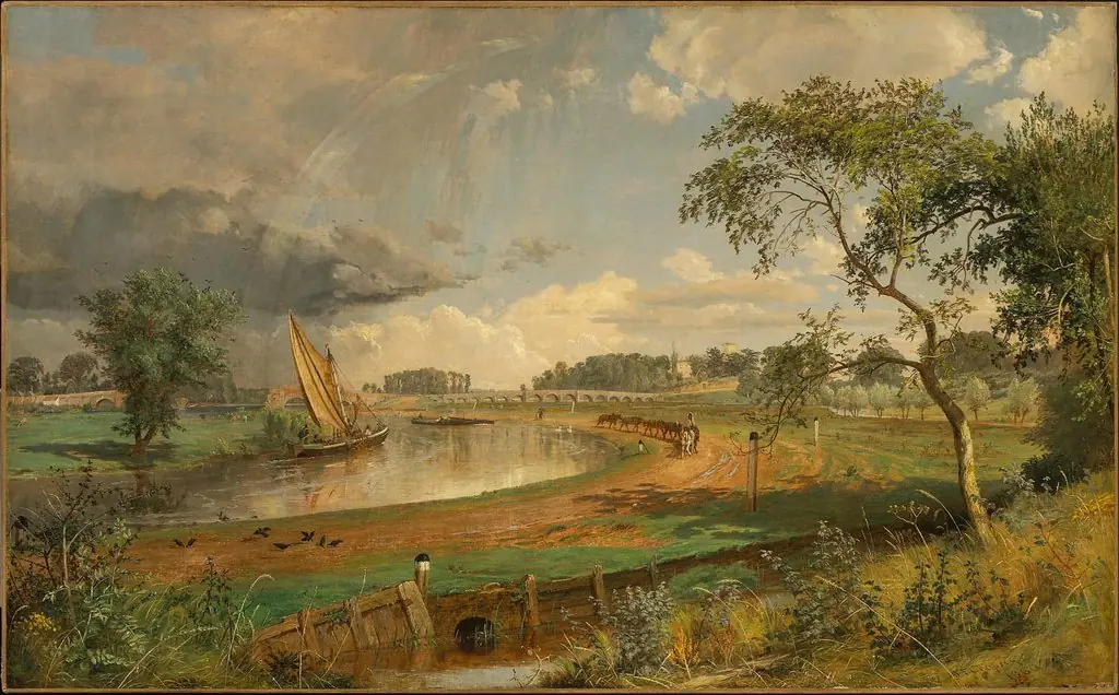 Walton-on-Thames, by Jasper Francis Cropsey
