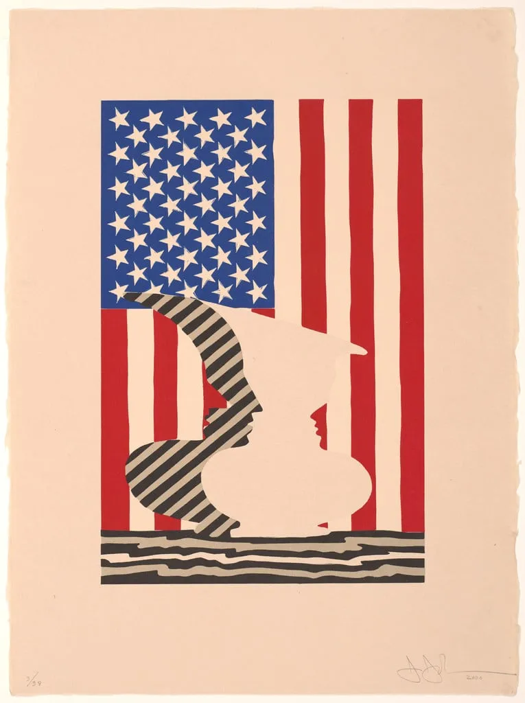 Untitled, by Jasper Johns, 2000
