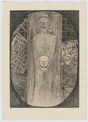 Untitled, by Jasper Johns
