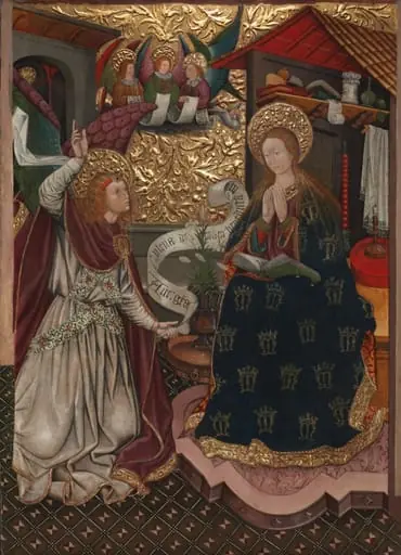 The Annunciation, by Jaume Ferrer II