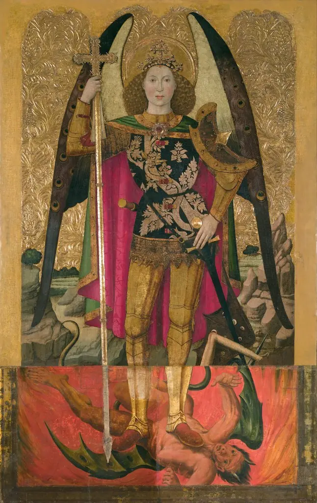 Saint Michael, by Jaume Huguet