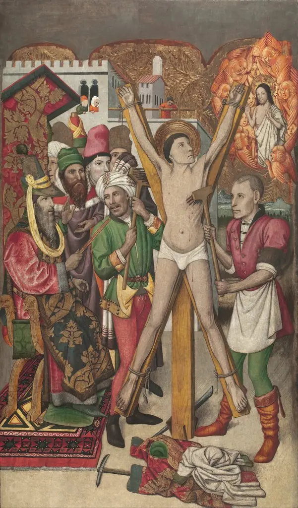 Saint Vincent on the Rack, by Jaume Huguet