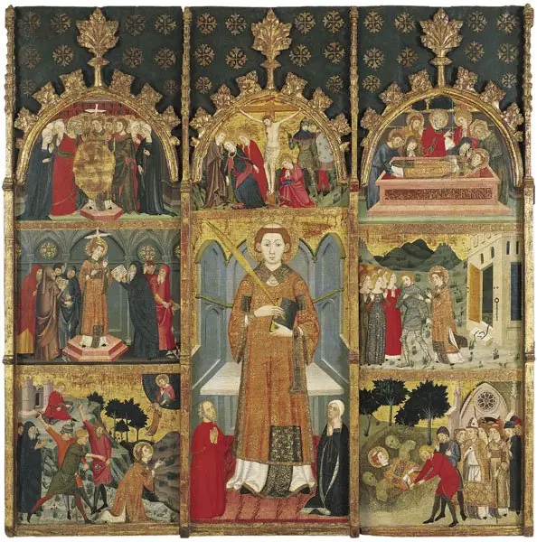 Altarpiece of Saint Stephen, by Jaume Serra