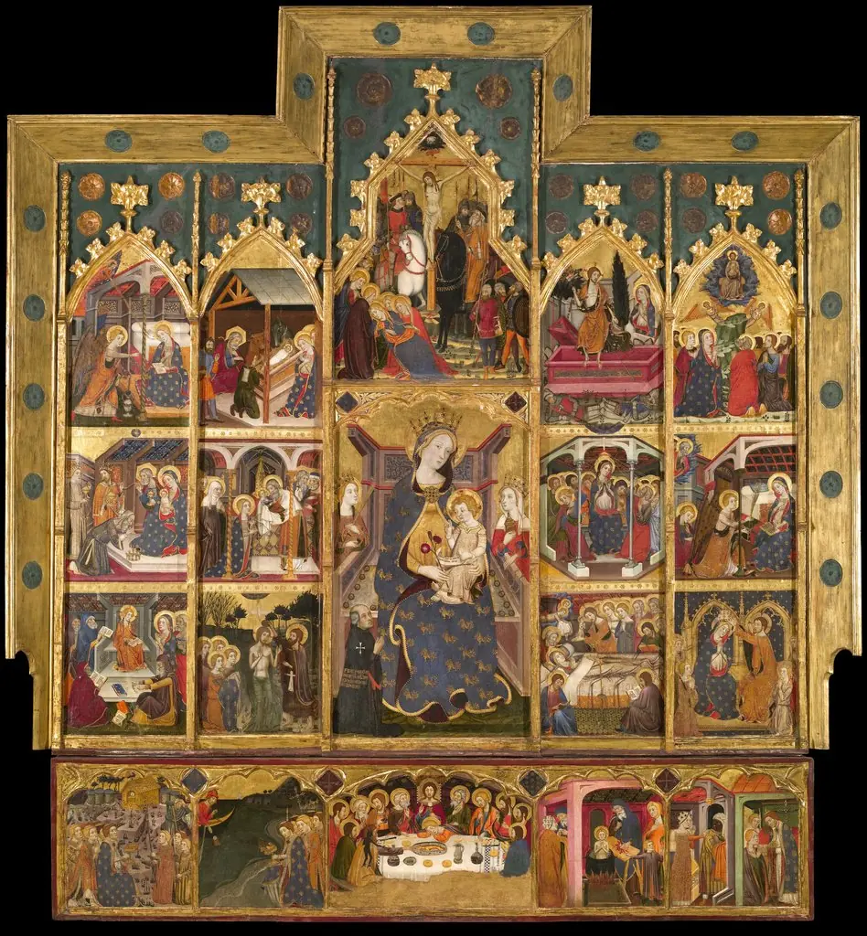 Altarpiece of the Virgin, by Jaume Serra
