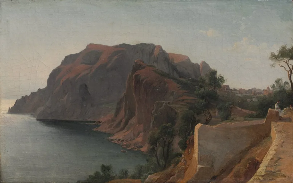 Capri, by Jean-Achille Benouville, unspecified, 1845