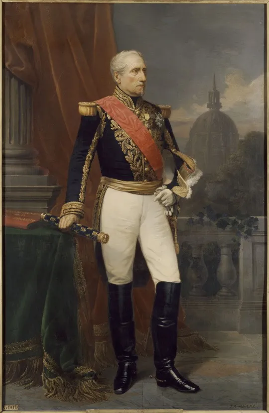 Philippe Antoine, comte d'Ornano, maréchal de France (1784-1863), by Jean-Adolphe Beaucé, oil, 1863