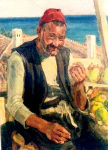 Ahmet Ali, by Jean Alexandru Steriadi