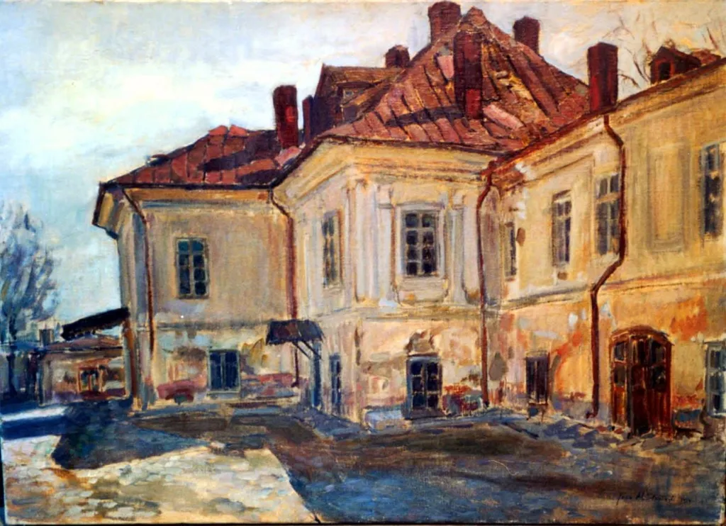 Casa Moruzzi (Casa cu lanțuri), by Jean Alexandru Steriadi, 1919