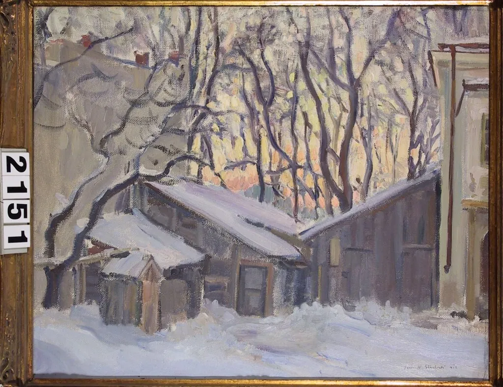 Iarnă, by Jean Alexandru Steriadi, unspecified