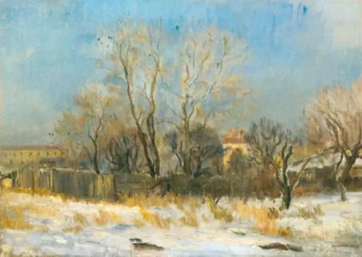 Iarna, by Jean Alexandru Steriadi