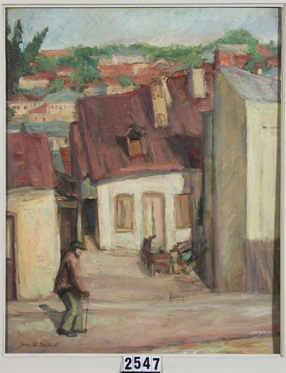 Peisaj din Iași, by Jean Alexandru Steriadi, 1928