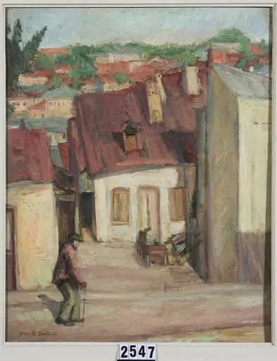 Peisaj din Iași, by Jean Alexandru Steriadi