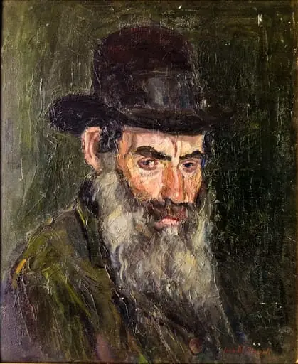 Portret de evreu, by Jean Alexandru Steriadi