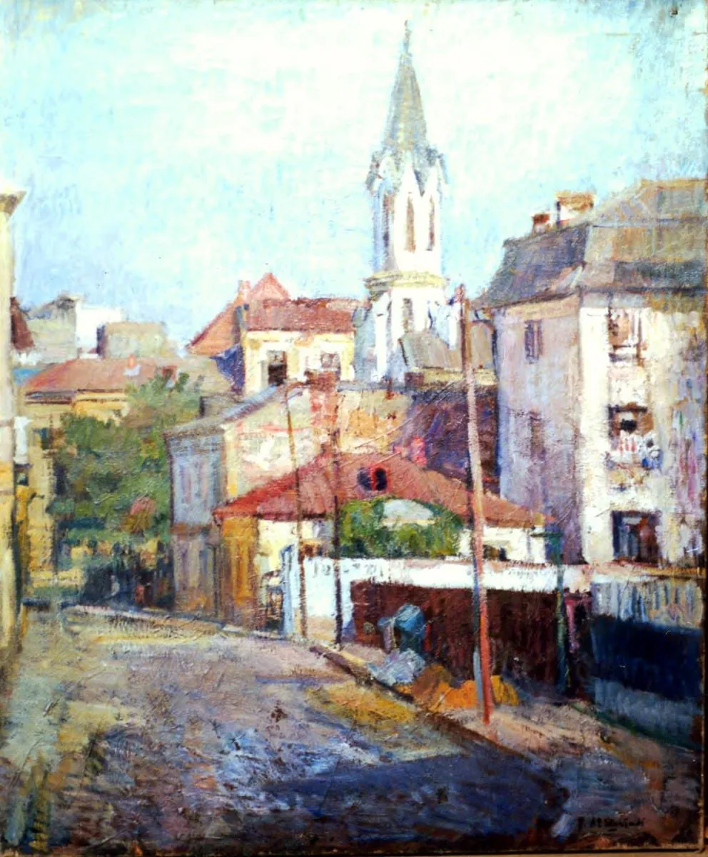 Strada Luterană, by Jean Alexandru Steriadi, unspecified