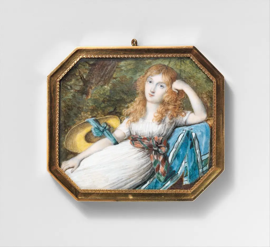 Portrait of a Young Woman, by Jean-Antoine Laurent