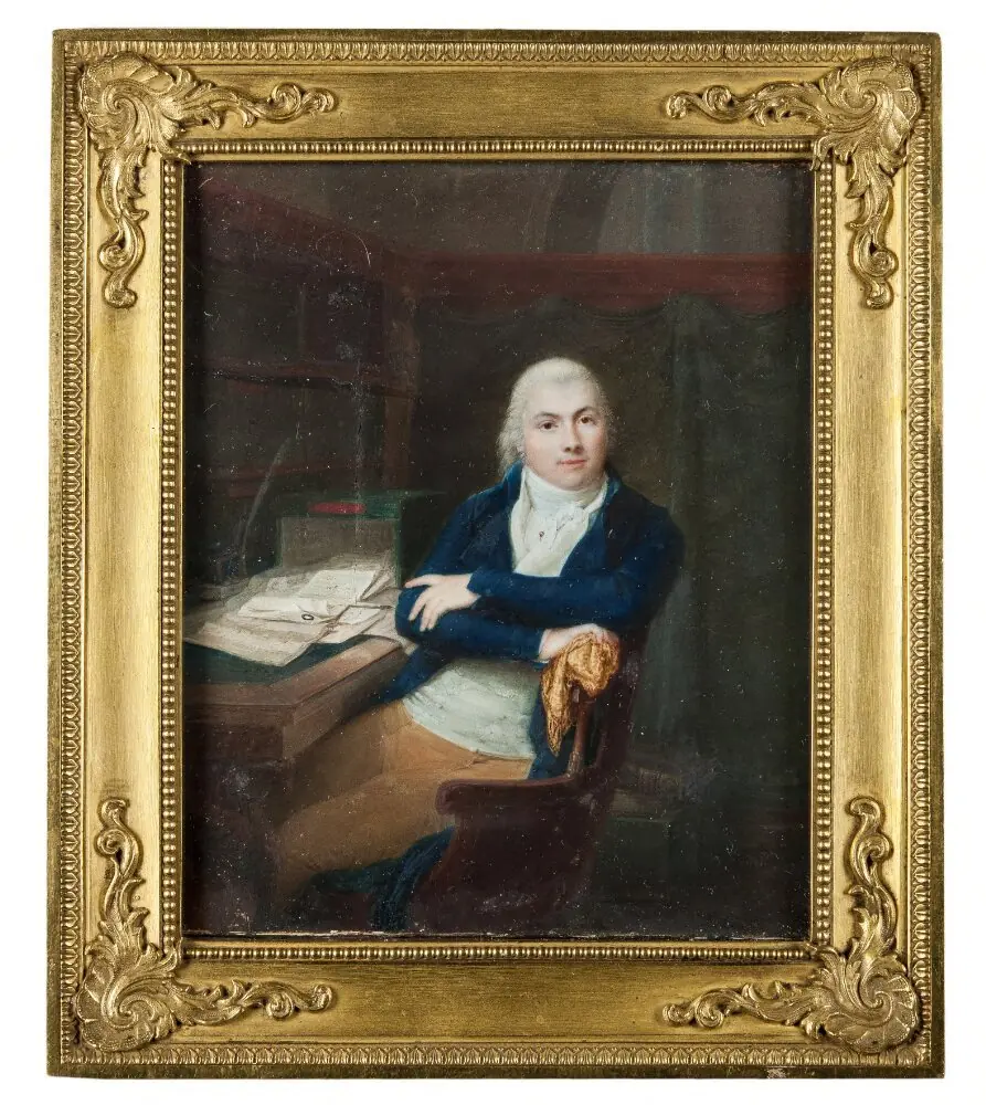 Unknown man, by Jean-Antoine Laurent