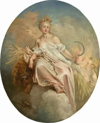 Ceres (Summer), by Jean Antoine Watteau