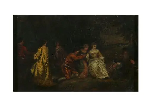 Fête Champêtre, by Jean-Antoine Watteau