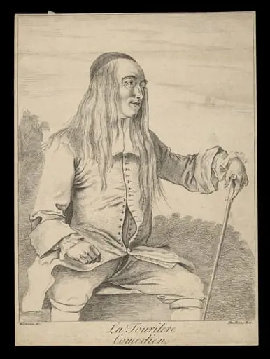 H Beard Print Collection, by Jean-Antoine Watteau