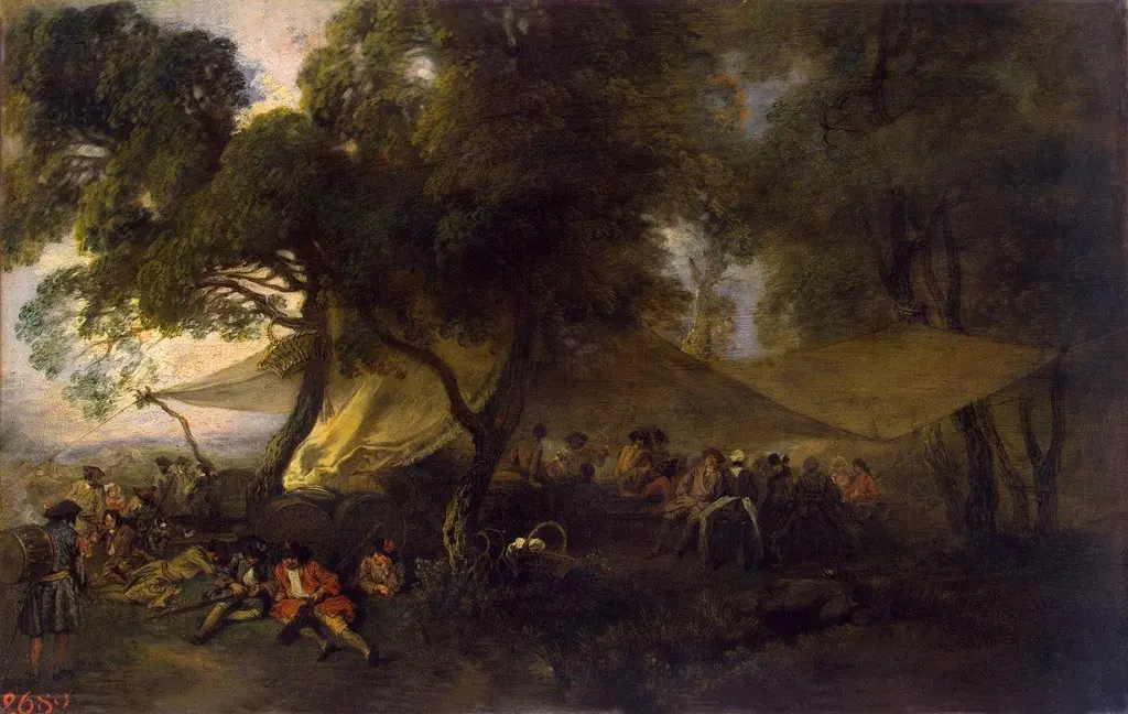 Idylls of War, by Jean Antoine Watteau