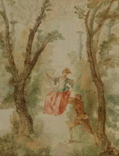 Keinu, by Jean Antoine Watteau