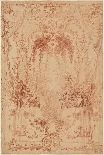 The Bower, by Jean Antoine Watteau