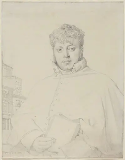 Auguste-Jean-Marie Guénepin, by Jean Auguste Dominique Ingres