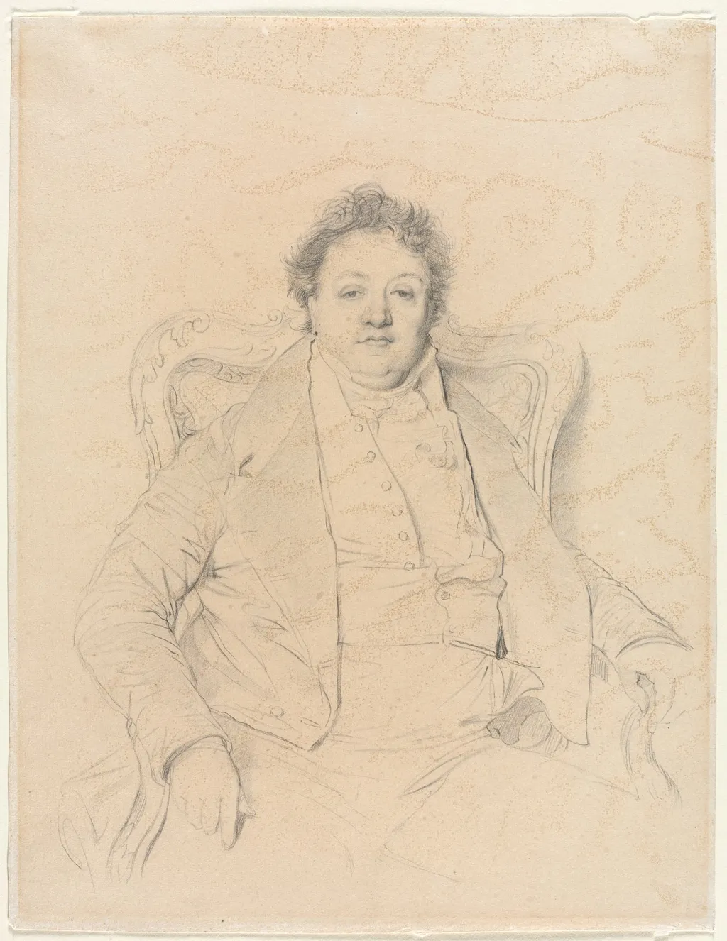 Charles Thévenin, after Ingres, by Jean Auguste Dominique Ingres, 1804