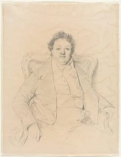 Charles Thévenin, after Ingres, by Jean Auguste Dominique Ingres